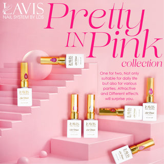 LAVIS Reflective R03 - 13 - Gel Polish 0.5 oz - Pretty In Pink Collection