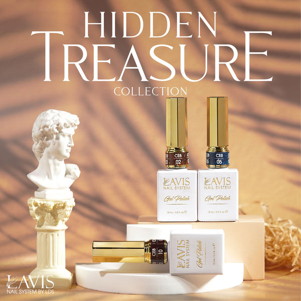 LAVIS Cat Eyes CE8 - 10 - Gel Polish 0.5 oz - Lavis Hidden Treasures Collection by LAVIS NAILS sold by DTK Nail Supply