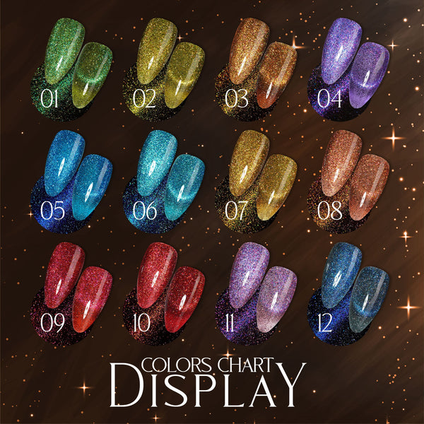 LAVIS Cat Eyes CE8 - 08 - Gel Polish 0.5 oz - Lavis Hidden Treasures Collection by LAVIS NAILS sold by DTK Nail Supply