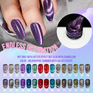  LAVIS Cat Eyes CE4 - 03 - Gel Polish 0.5 oz - Fairy Tale Collection by LAVIS NAILS sold by DTK Nail Supply