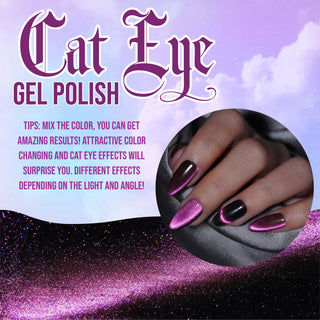 LAVIS Cat Eyes CE4 - 08 - Gel Polish 0.5 oz - Fairy Tale Collection