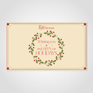  E-Gift Card: Happy Holidays - 4 by DTK Nail Supply sold by DTK Nail Supply