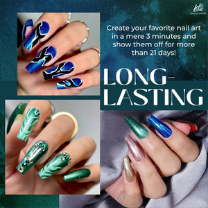 LDS 08 Firecracker - Gel Polish 0.5 oz - Platinum Collection by LDS sold by DTK Nail Supply