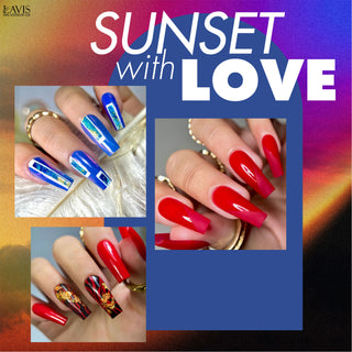  Lavis Gel Sunset With Love Set G5 (6 colors): 219, 220, 222, 223, 225, 226 by LAVIS NAILS sold by DTK Nail Supply