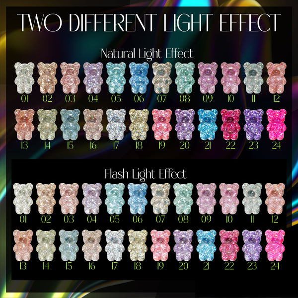 LAVIS Glitter G02 - 13 - Gel Polish 0.5 oz - Pillow Talk Collection by LAVIS NAILS sold by DTK Nail Supply