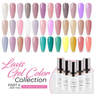 Lavis Gel Polish Part 4 by LAVIS NAILS sold by DTK Nail Supply