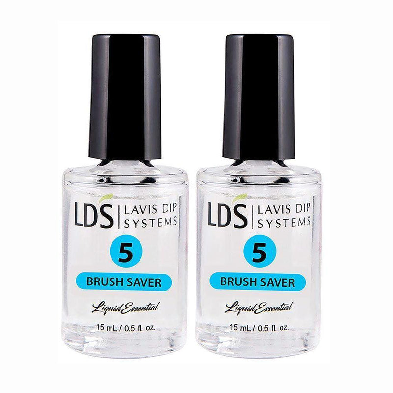 2 LDS Brush Save 5 - 0.5oz - DTK Nail Supply