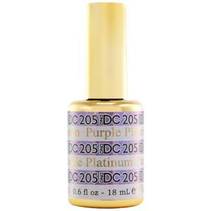  DND DC Gel Polish 205 - Glitter, Purple Colors - Purple by DND DC sold by DTK Nail Supply