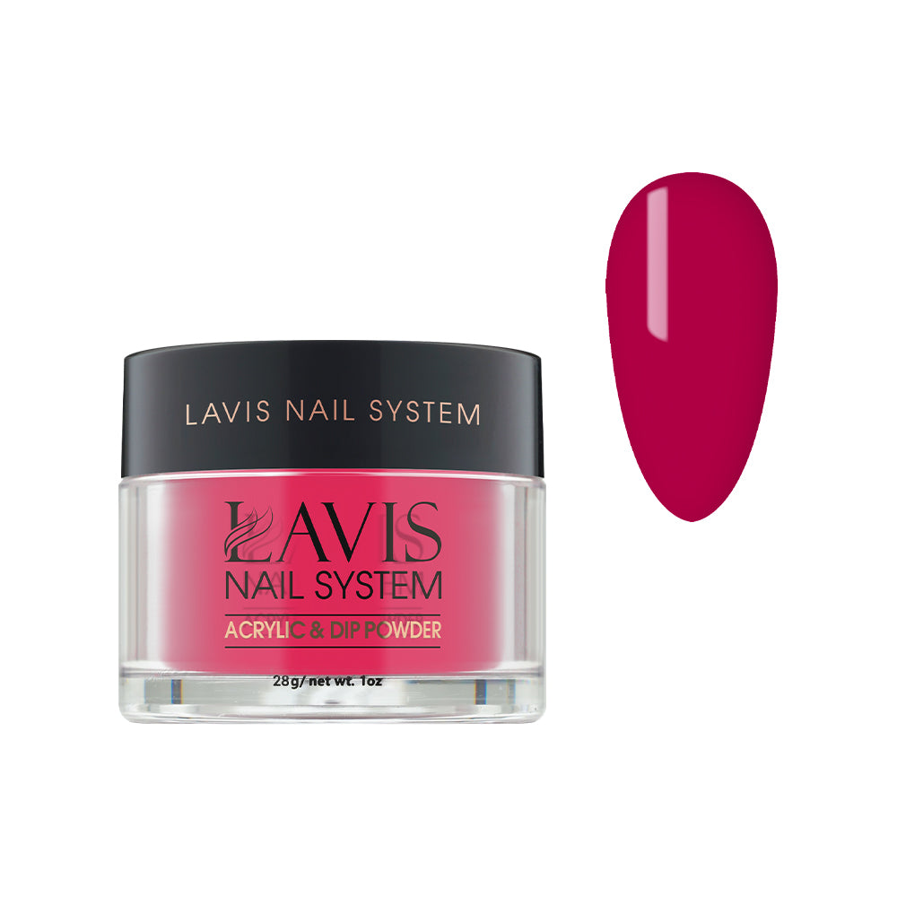 Lavis Acrylic Powder - 207 Valentine - Vintage Rose Colors by LAVIS NAILS sold by DTK Nail Supply