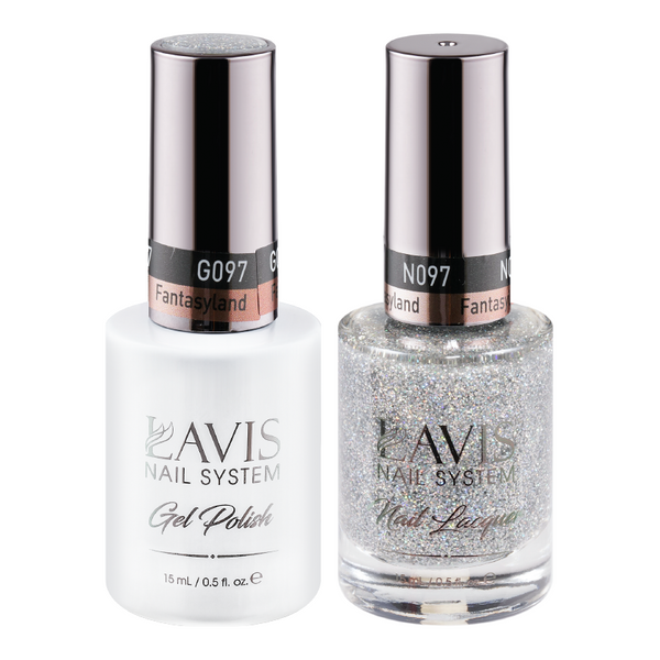  LAVIS Holiday Gift Bundle Set 21: 7 Gel & Lacquer, 1 Base Gel, 1 Top Gel - 097; 098; 099; 100; 102; 106; 107 by LAVIS NAILS sold by DTK Nail Supply