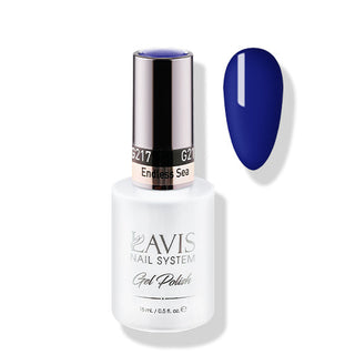 Lavis Gel Polish 217 - Blue Colors - Endless Sea by LAVIS NAILS sold by DTK Nail Supply