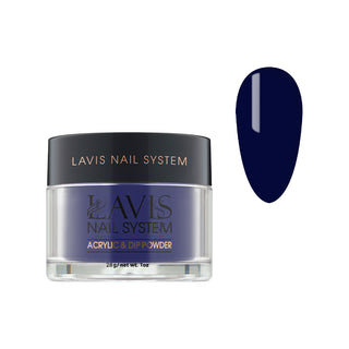  Lavis Acrylic Powder - 218 Morning Glory - Navy Colors by LAVIS NAILS sold by DTK Nail Supply
