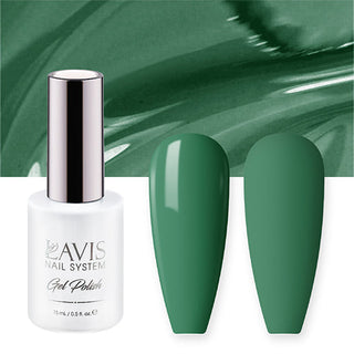 LAVIS Nail Lacquer - 227 Lucky Green - 0.5oz by LAVIS NAILS sold by DTK Nail Supply