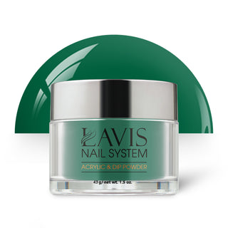  Lavis Acrylic Powder - 228 Greenery - Green Colors by LAVIS NAILS sold by DTK Nail Supply