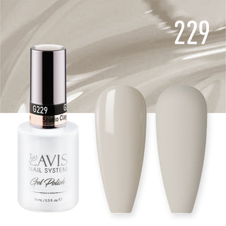  Lavis Gel Polish 229 - Beige Colors - Studio Clay by LAVIS NAILS sold by DTK Nail Supply