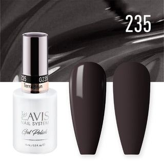  Lavis Gel Polish 235 - Brown Colors - Terra Brun by LAVIS NAILS sold by DTK Nail Supply