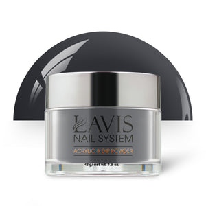 Lavis Acrylic Powder - 238 Expressive Plum - Gray Colors by LAVIS NAILS sold by DTK Nail Supply