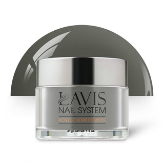 Lavis Acrylic Powder - 239 Attitude Gray - Gray Colors by LAVIS NAILS sold by DTK Nail Supply