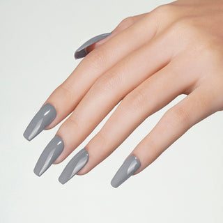  Lavis Gel Nail Polish Duo - 240 Gray Colors - Dusty Heather by LAVIS NAILS sold by DTK Nail Supply