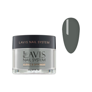  Lavis Acrylic Powder - 247 Laurel Green - Moss, Gray Colors by LAVIS NAILS sold by DTK Nail Supply