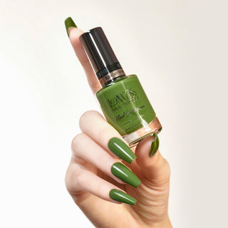  Lavis Gel Nail Polish Duo - 249 Green Colors - Russian Green by LAVIS NAILS sold by DTK Nail Supply