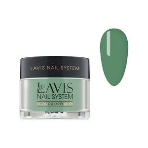 Lavis Acrylic Powder - 251 Celadon - Green Colors by LAVIS NAILS sold by DTK Nail Supply