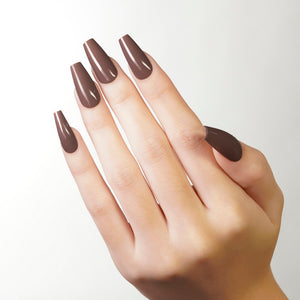 Lavis Gel Nail Polish Duo - 254 Taupe Colors - Cinnamon Toast by LAVIS NAILS sold by DTK Nail Supply