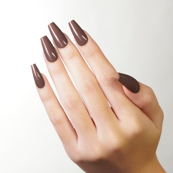Lavis Gel Nail Polish Duo - 254 Taupe Colors - Cinnamon Toast by LAVIS NAILS sold by DTK Nail Supply