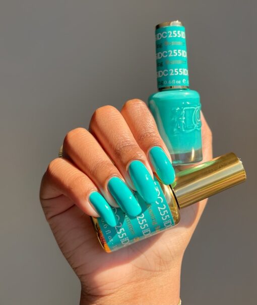 DND DC Gel Polish - 255 Mint Colors - Chasing Summer by DND DC sold by DTK Nail Supply