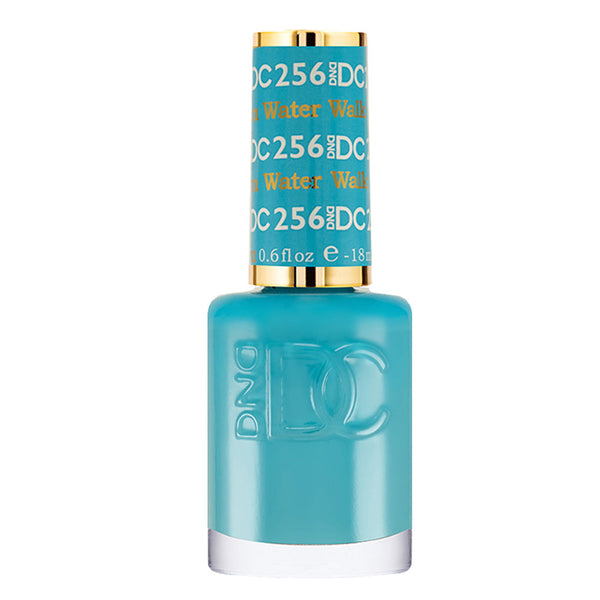 DND DC Nail Lacquer - 256 Blue Colors - Walk on Water by DND DC sold by DTK Nail Supply