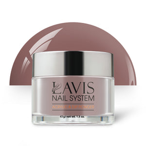 Lavis Acrylic Powder - 256 Old Rose - Vintage Rose Colors by LAVIS NAILS sold by DTK Nail Supply