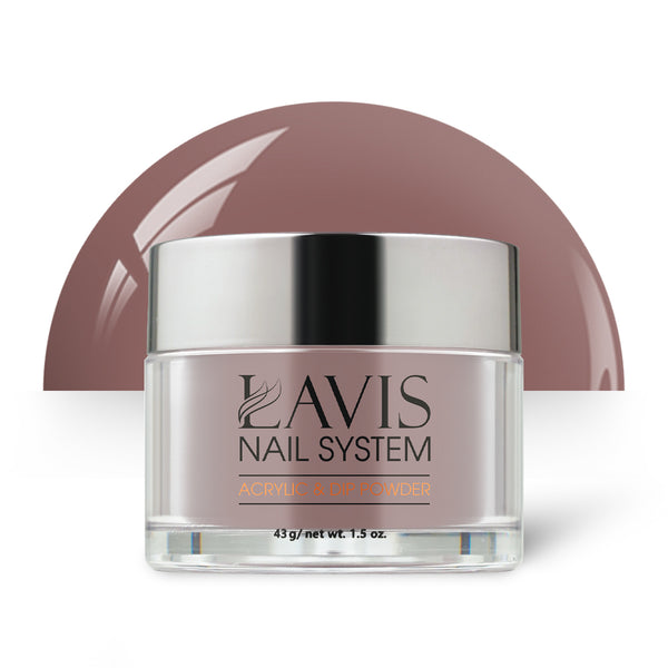 Lavis Acrylic Powder - 256 Old Rose - Vintage Rose Colors by LAVIS NAILS sold by DTK Nail Supply