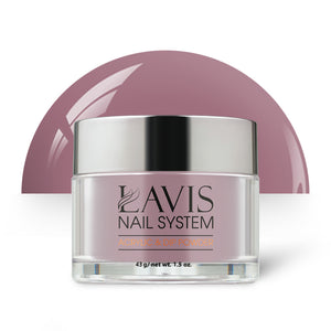 Lavis Acrylic Powder - 257 Daydream - Mauve Colors by LAVIS NAILS sold by DTK Nail Supply