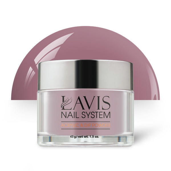 Lavis Acrylic Powder - 257 Daydream - Mauve Colors by LAVIS NAILS sold by DTK Nail Supply