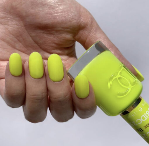  DND DC Gel Polish - 258 Yellow, Neon Colors - Shine Bright by DND DC sold by DTK Nail Supply