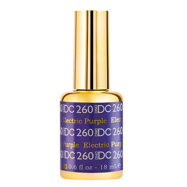 DND DC Gel Polish - 260 Purple Colors - Electric Purple by DND DC sold by DTK Nail Supply