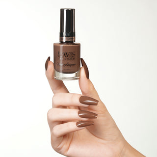 Lavis Gel Nail Polish Duo - 261 Brown Colors - Caramel Apple by LAVIS NAILS sold by DTK Nail Supply