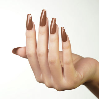  Lavis Gel Nail Polish Duo - 261 Brown Colors - Caramel Apple by LAVIS NAILS sold by DTK Nail Supply