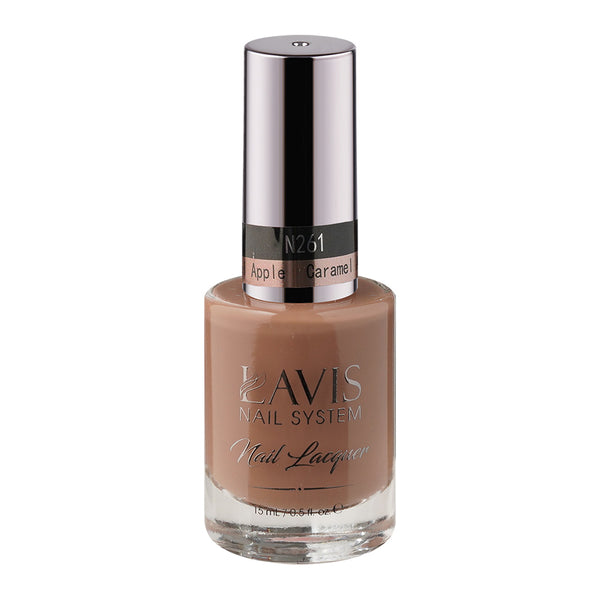 LAVIS Nail Lacquer - 261 Caramel Apple - 0.5oz by LAVIS NAILS sold by DTK Nail Supply