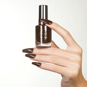 LAVIS Nail Lacquer - 262 Cafe Noir - 0.5oz by LAVIS NAILS sold by DTK Nail Supply