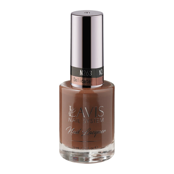 LAVIS Nail Lacquer - 263 Delicate - 0.5oz by LAVIS NAILS sold by DTK Nail Supply
