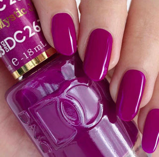 DND DC Nail Lacquer - 263 Purple Colors - Mystic Journey by DND DC sold by DTK Nail Supply