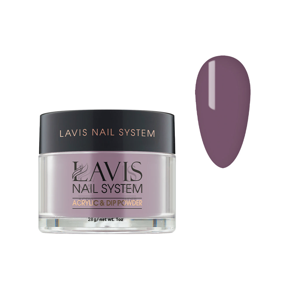 Lavis Acrylic Powder - 265 Lace - Mauve Colors by LAVIS NAILS sold by DTK Nail Supply