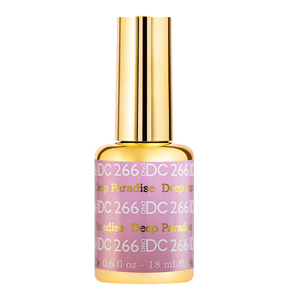 DND DC Gel Polish - 266 Purple Colors - Deep Paradise by DND DC sold by DTK Nail Supply