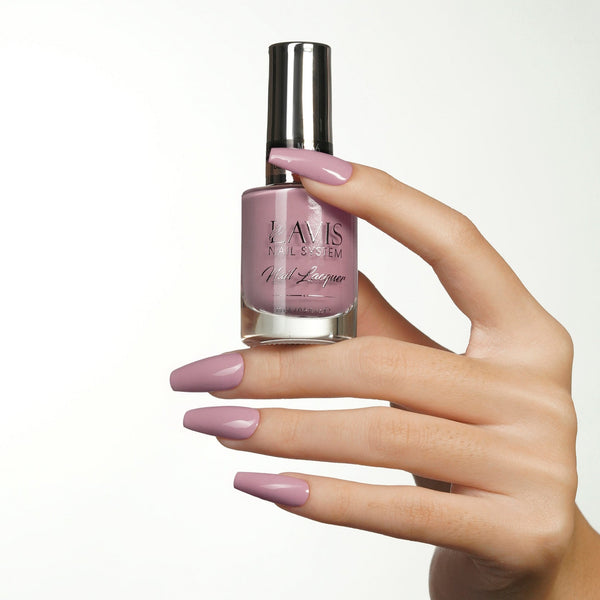 Lavis Gel Polish 266 - Vintage Rose Colors - Bare by LAVIS NAILS sold by DTK Nail Supply