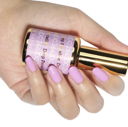DND DC Gel Polish - 266 Purple Colors - Deep Paradise by DND DC sold by DTK Nail Supply