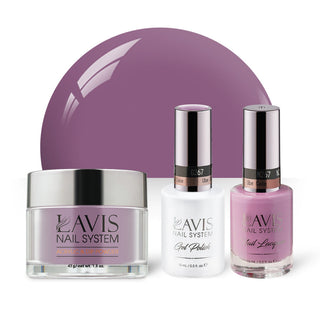  LAVIS 3 in 1 - 267 Ube Cake - Acrylic & Dip Powder, Gel & Lacquer by LAVIS NAILS sold by DTK Nail Supply