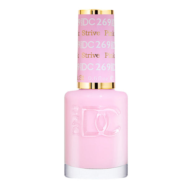 DND DC Nail Lacquer - 269 Pink Colors - Pink Strive by DND DC sold by DTK Nail Supply