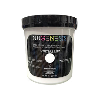 NuGenesis Neutral Lite - Pink & White 16 oz by NuGenesis sold by DTK Nail Supply