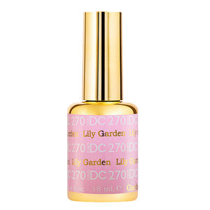 DND DC Gel Polish - 270 Pink Colors - Lily Garden by DND DC sold by DTK Nail Supply